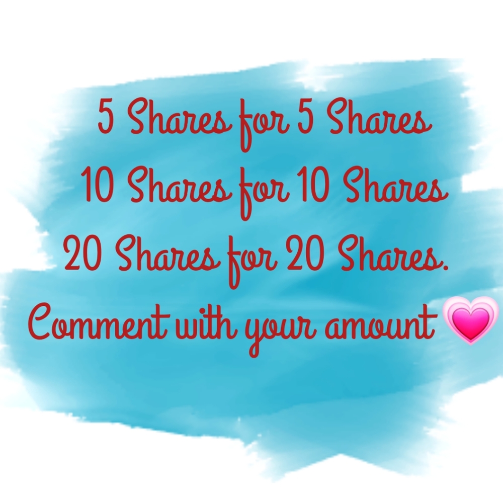 Share and I'll Share Back!